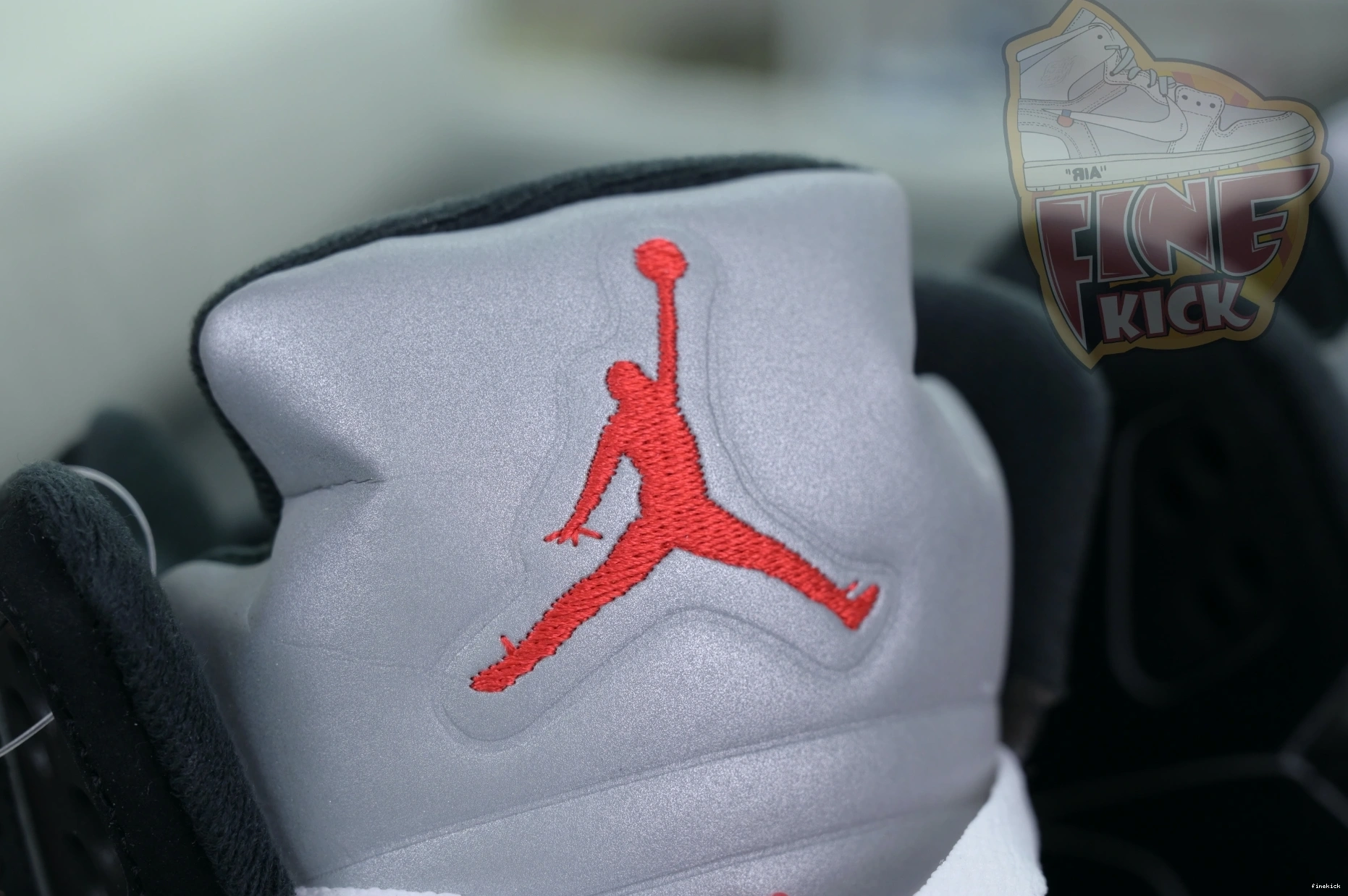 METALLIC Jordan 5“BLACK Jordan Air REIMAGINED” 1124